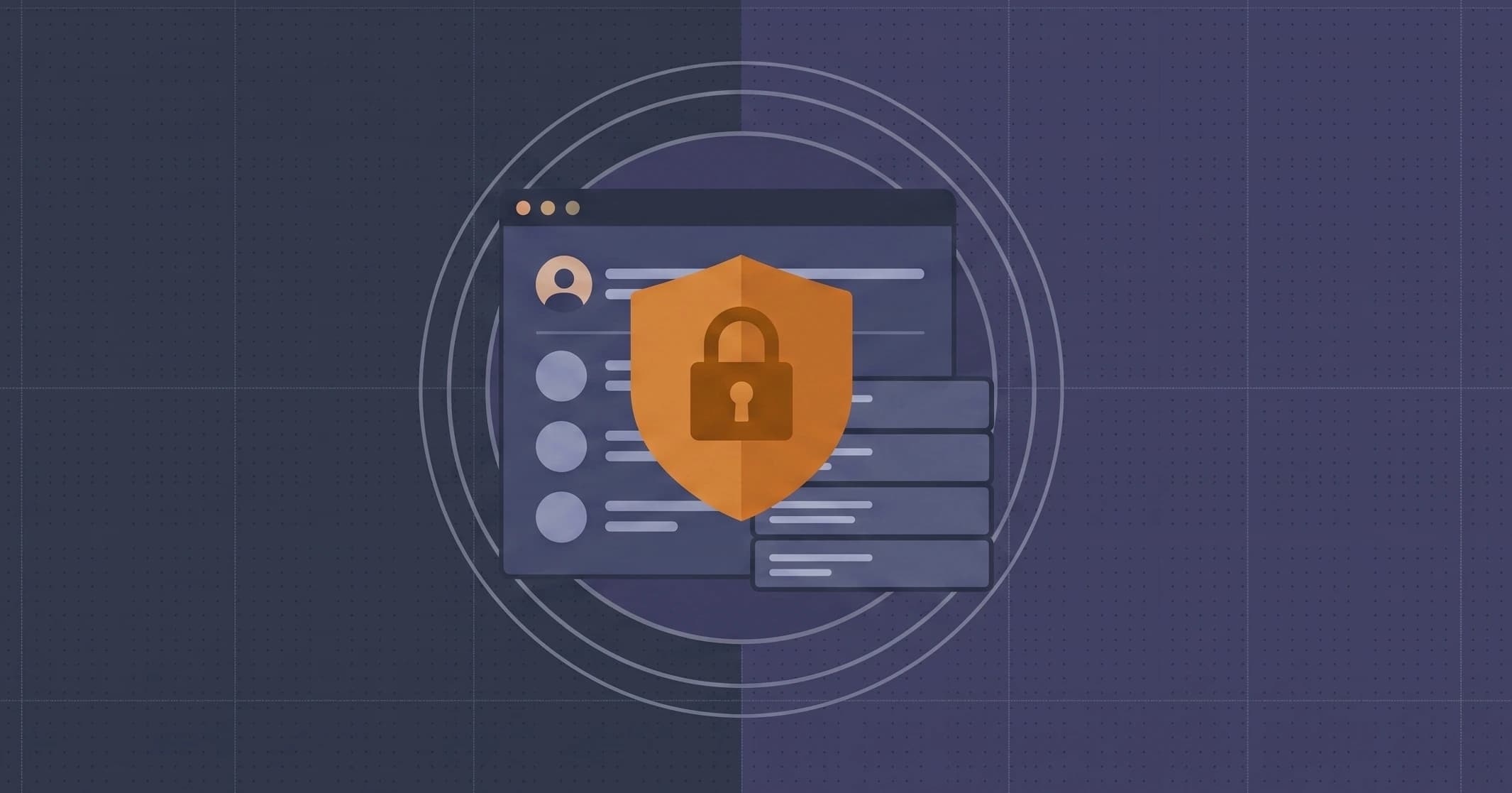 A project directory and audit trail illustrating controlled access to personal information